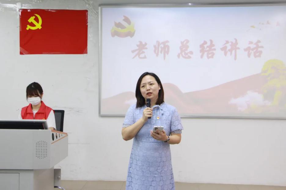 (图:黄艳总结讲话现场)_副本